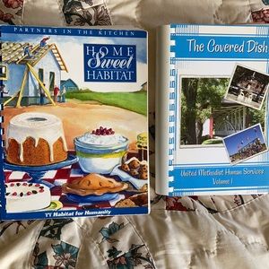 Cook books-2 Home Sweet Habitat/The Covered Dish